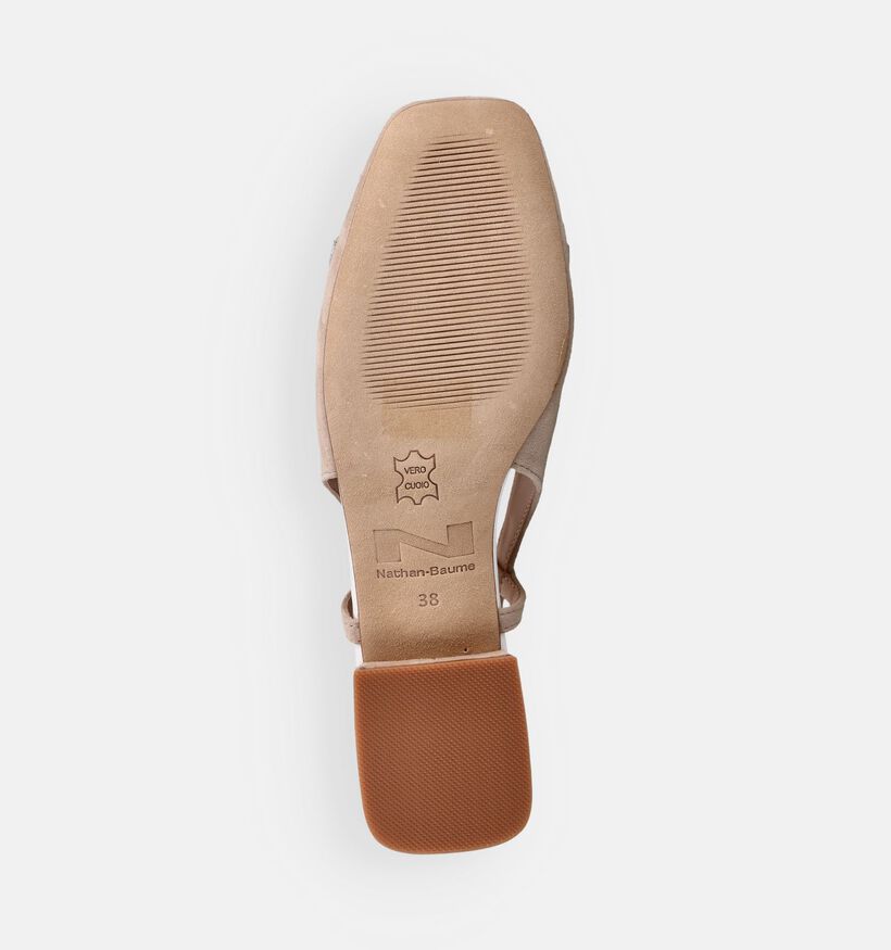 Nathan-Baume Ballerines en Beige pour femmes (372239)