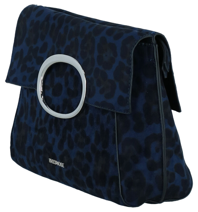 Emily & Noah Pochette en Bleu foncé en textile (260872)