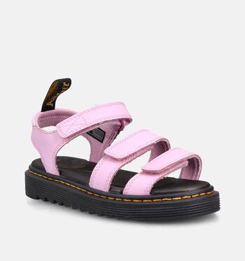 Dr. Martens Sandales Noir/Rose