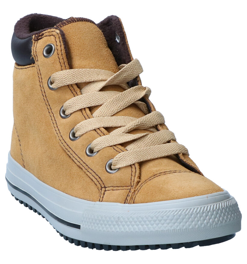 Converse Chuck Taylor AS OC Hi Baskets en Cognac en daim (252742)