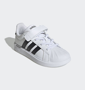 adidas Low Baskets ftwr white/ core black/ core black