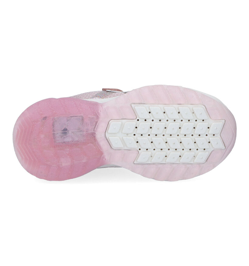 Geox Spaziale Baskets en Rose en simili cuir (311002)