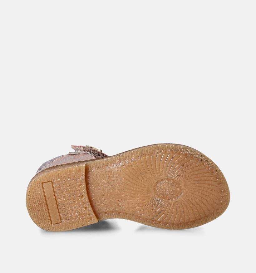 STONES and BONES Mire Sandales en Rose pour filles (352705)