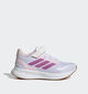 adidas Runfalcon 5 Baskets basses en Blanc/Rose pour filles (372777) - pour semelles orthop&eacute;diques