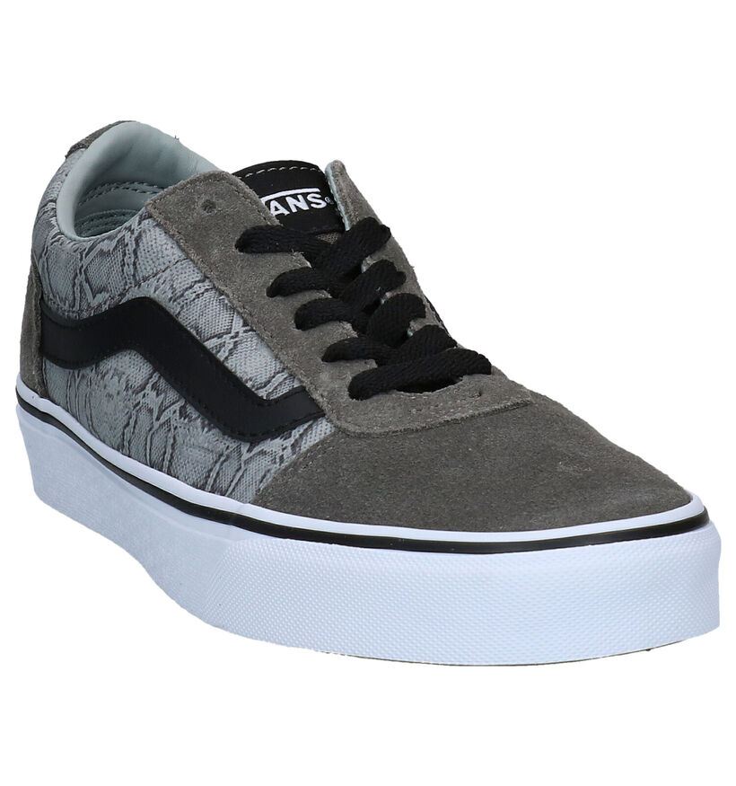 Vans Ward Baskets de skate en Noir pour femmes (327994)