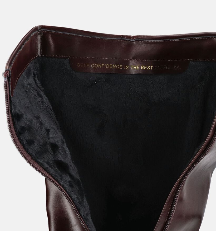 Mexx Vinita Teagu Donkerbruine Laarzen voor dames (378557)