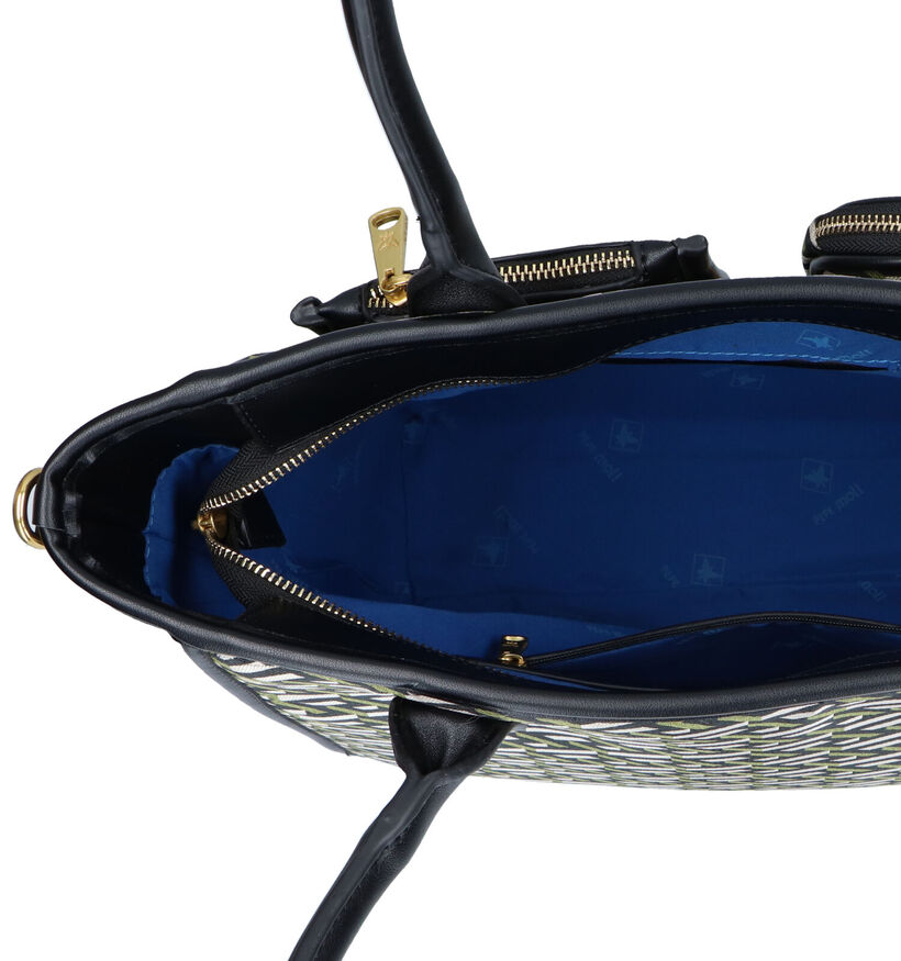 Pepe Moll Jacquard Zwarte Shopper Tas voor dames (316903)