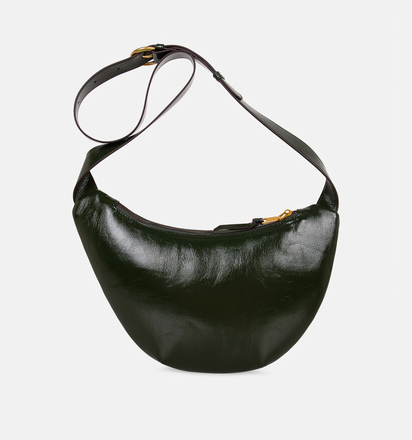 Laurent David Donkergroene Crossbodytas voor dames (381454)