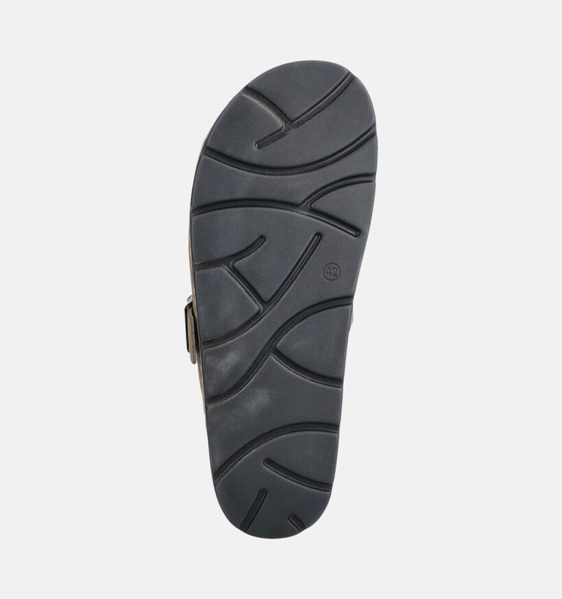Scholl Bora Clog Sabots Kaki pour hommes (381873)