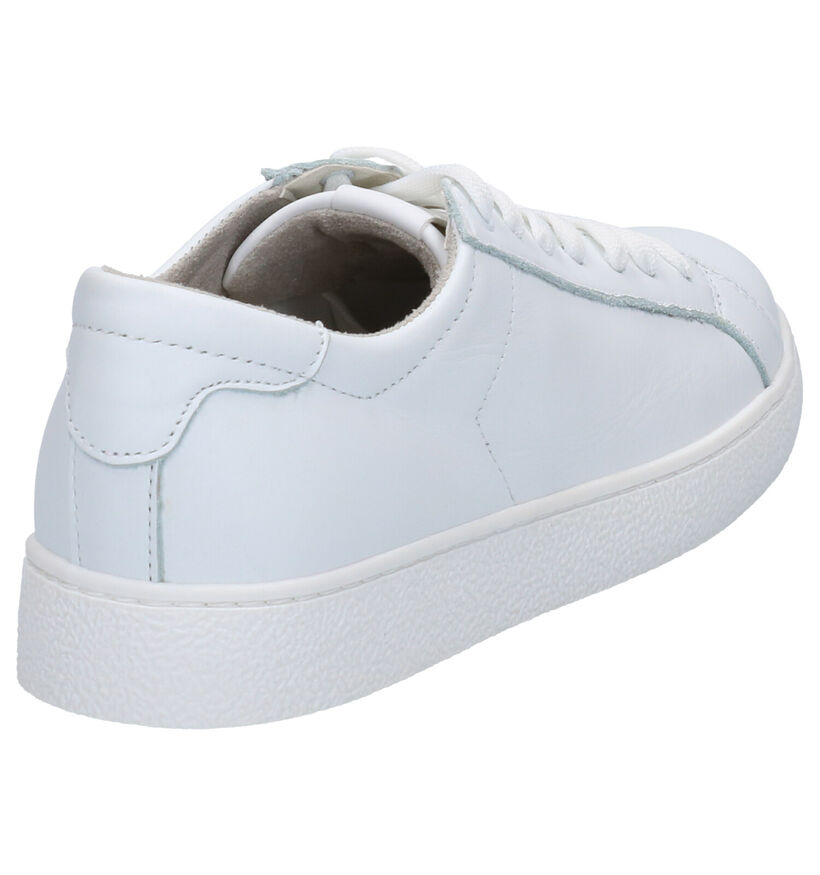 Tamaris Chaussures à lacets en Blanc en cuir (269806)
