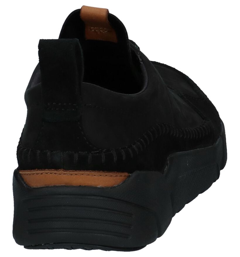 Casual Schoenen Zwart Clarks Triactive Run in nubuck (226466)