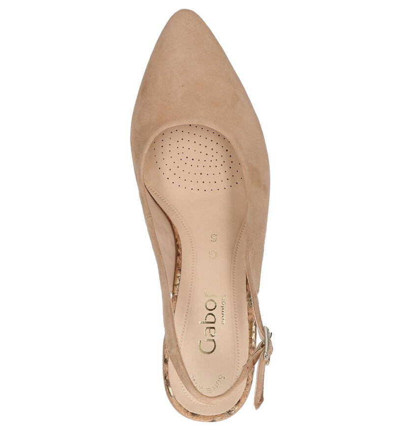 Gabor Soft Move Rode Pumps in nubuck (271706)