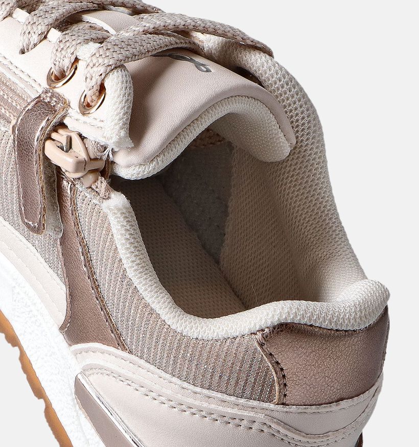 Milo & Mila Beige Sneakers voor meisjes (354190)