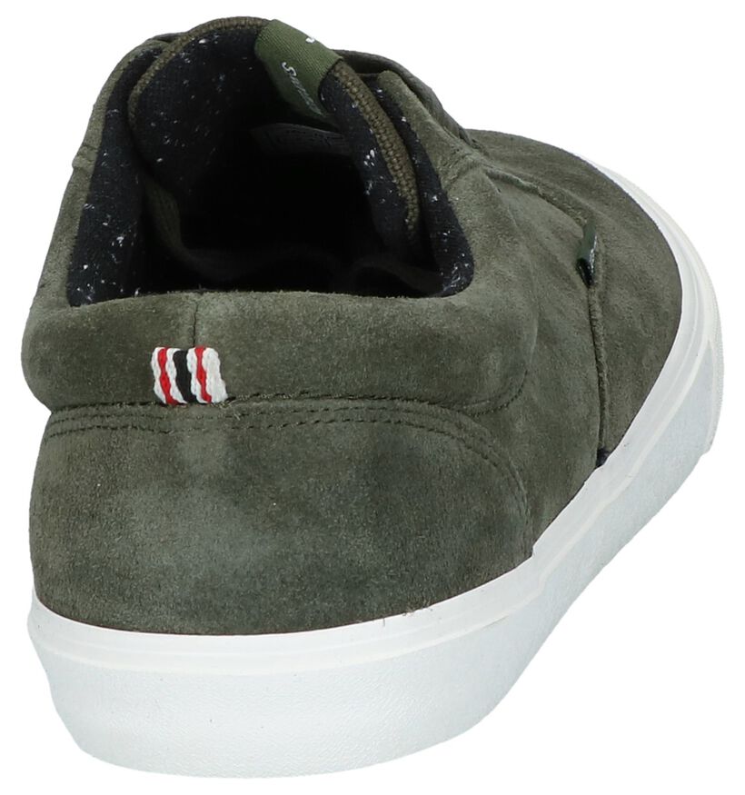 Jack & Jones Chaussures basses en Vert kaki en simili cuir (240965)