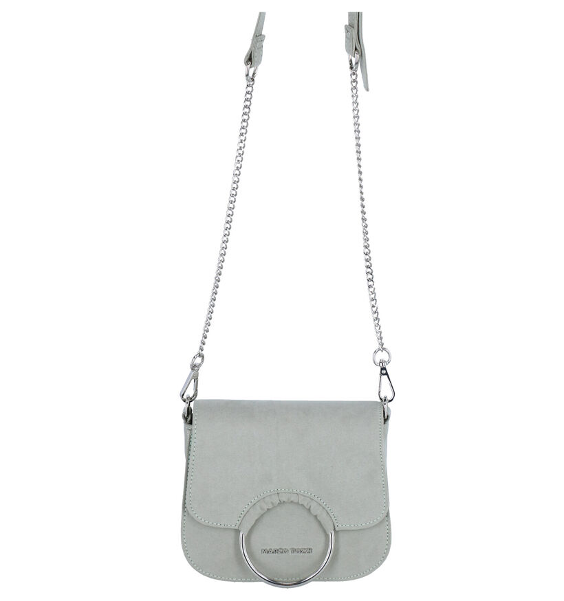 Marco Tozzi Groene Crossbody Tas in stof (290375)