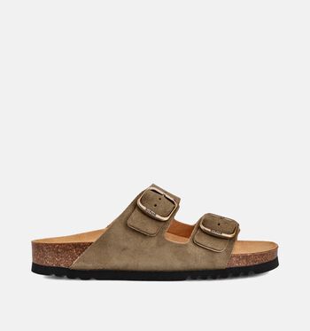 Scholl Nu-pieds Beige/Vert