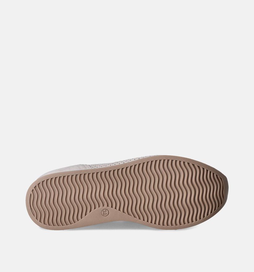 Softwaves Beige Instappers voor dames (357256) - geschikt voor steunzolen