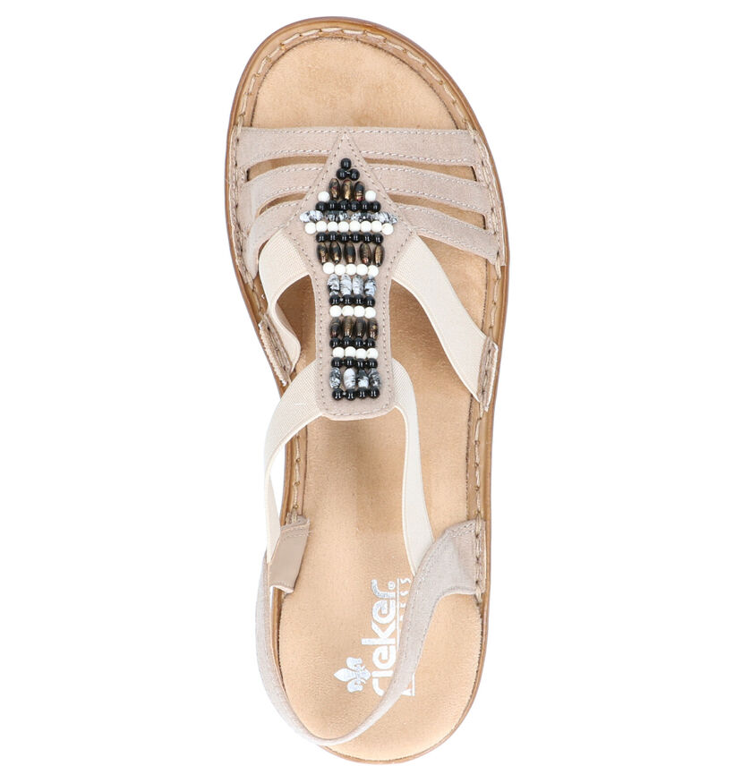 Rieker Beige Sandalen in kunstleer (276275)