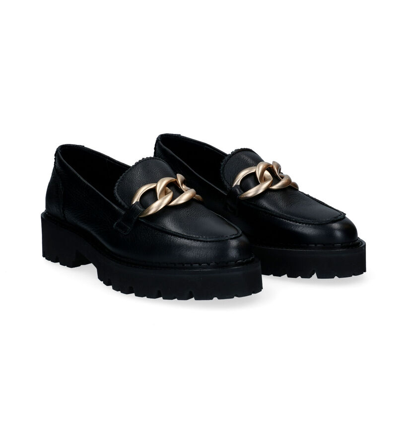 Tango Bee Bold Mocassins en Noir pour femmes (301960) - pour semelles orthopédiques