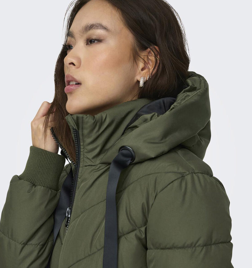 JDY Skylar Kaki Puffer jas voor dames (344168)