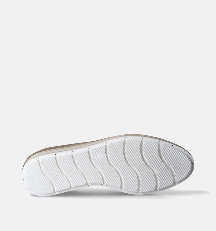 Softwaves Chaussures sans lacets avec talon compensé en Or pour femmes (357263) - pour semelles orthopédiques