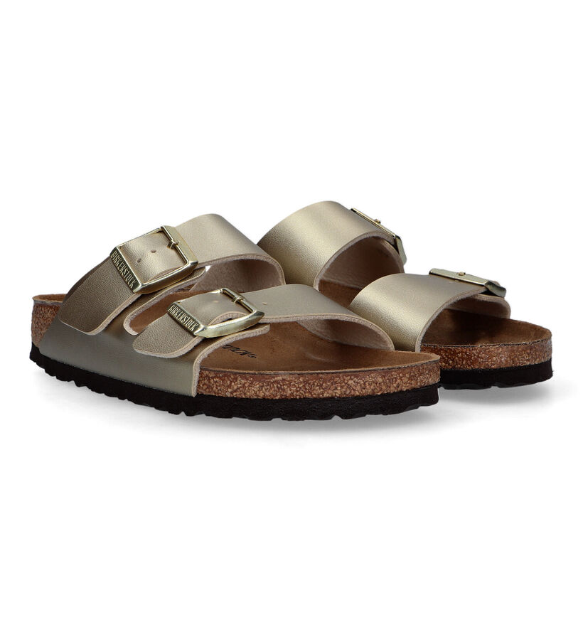 Birkenstock Arizona Zwarte Slippers voor dames (294826)