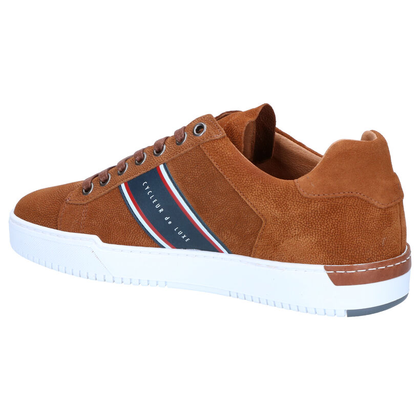 Cycleur de Luxe Bruce Chaussures à lacets en Cognac en nubuck (272403)