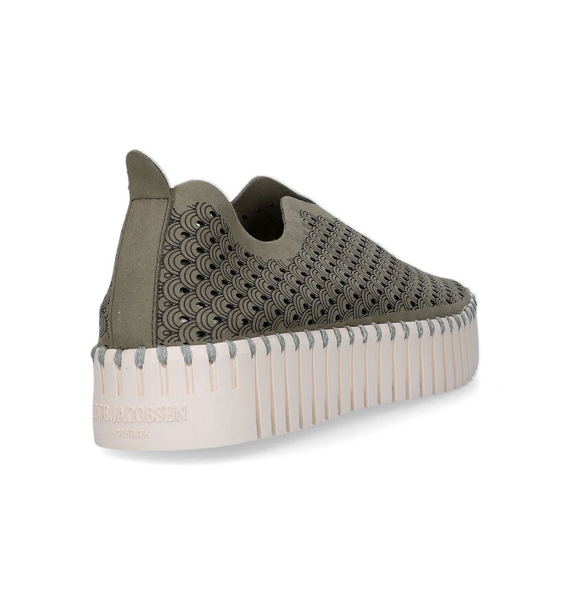 Ilse Jacobsen Tulip Platform Chaussures à enfiler en Rouge pour femmes (340292) - pour semelles orthopédiques