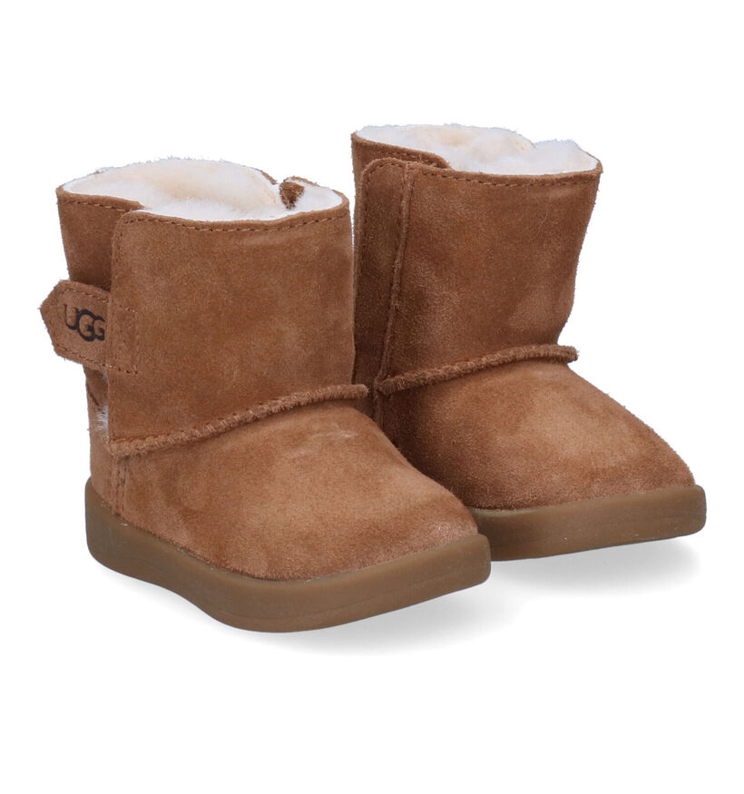 UGG Keelan Bottines en Cognac en daim (294891)