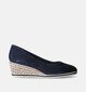 Tamaris Escarpins avec talon compensé en Bleu pour femmes (351507)