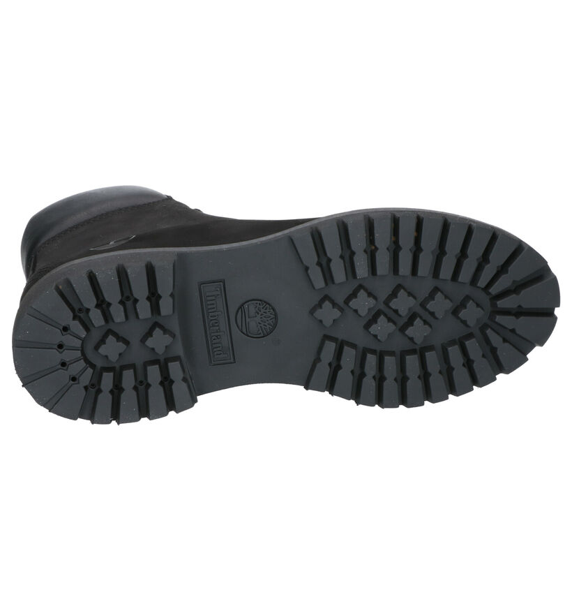 6 Inch Premium Bottines en Noir en nubuck (255315)