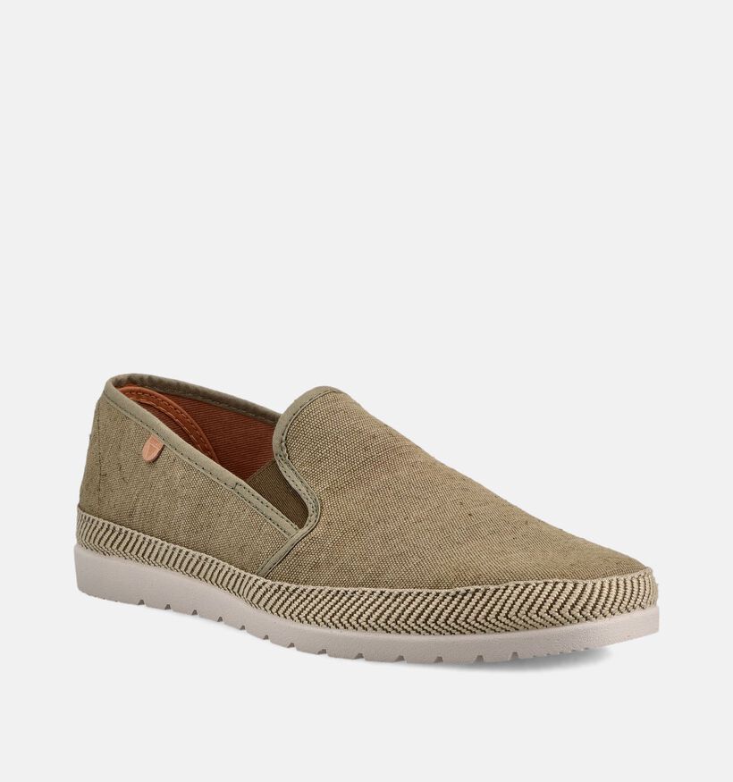 Verbenas Boris Mali Groene Espadrilles voor heren (370104)