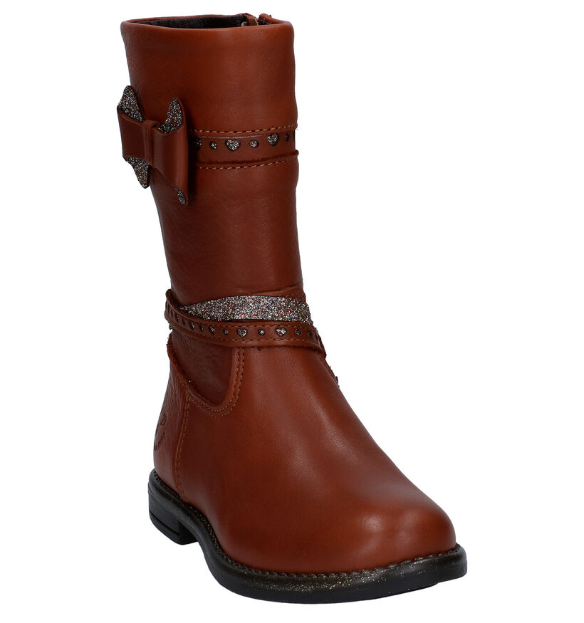 Little David Jenia Cognac Laarzen in leer (298557)