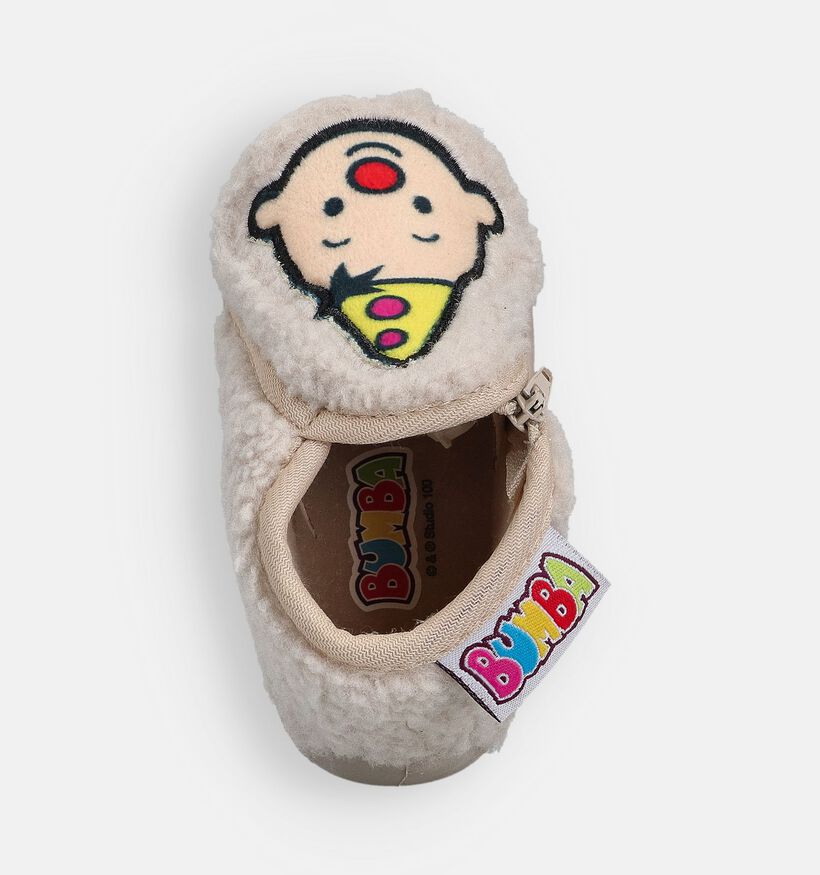 Bumba Beige Teddy Pantoffels voor jongens, meisjes (364888)