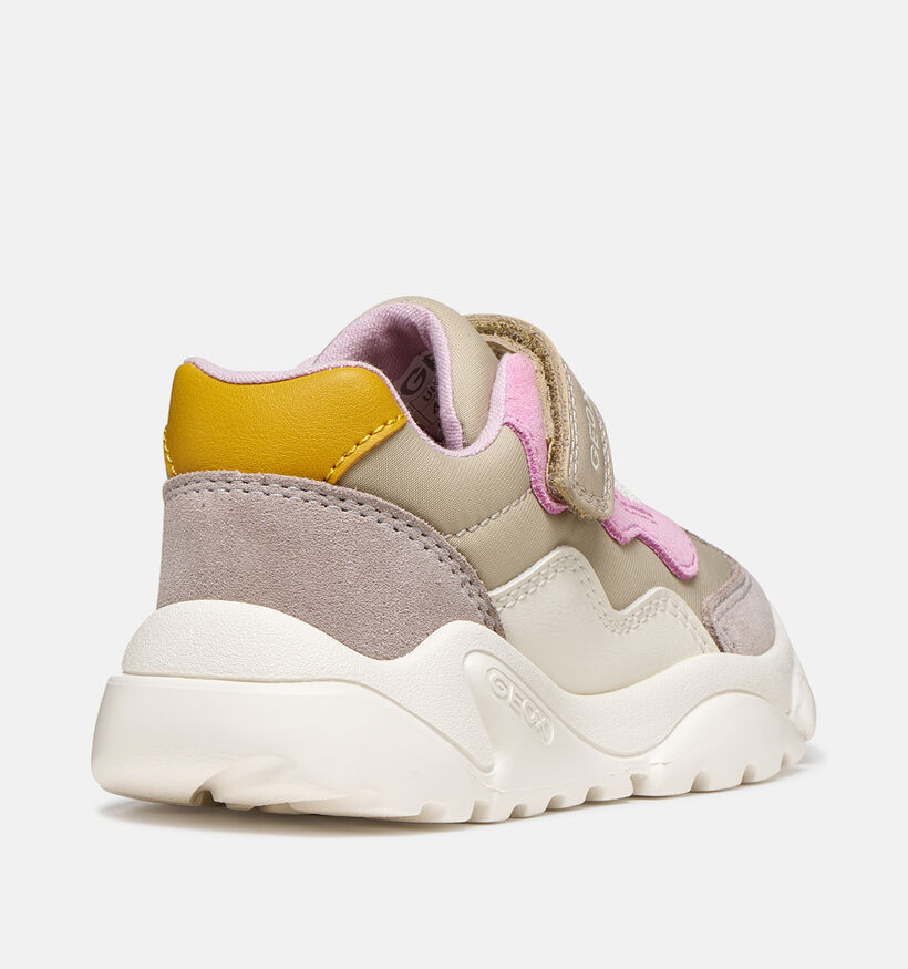 Geox Ciufciuf Beige Babysneakers voor meisjes (376243)