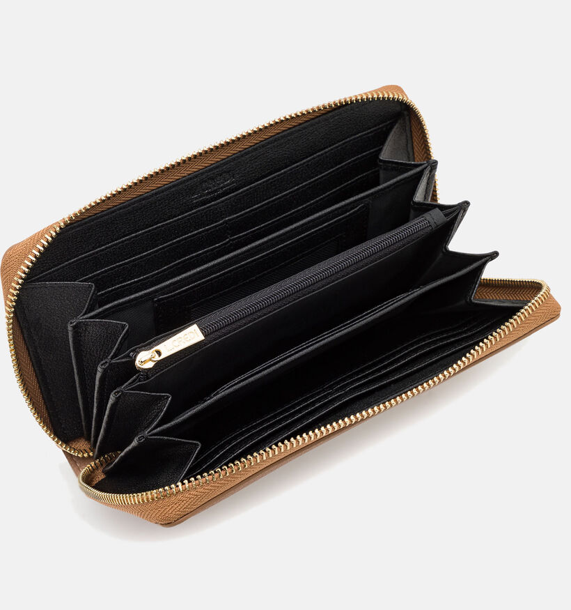 L.Credi Filippa Bruine Ritsportemonnee voor dames (347553)
