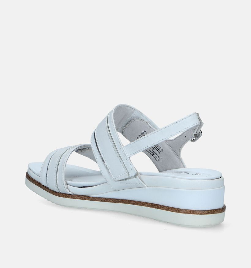 Tamaris Pure Relax Witte Sandalen voor dames (338281)