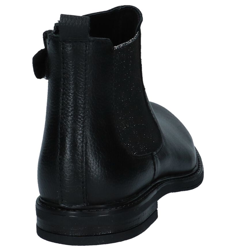 Milo & Mila Chaussures hautes en Noir en cuir (226032)