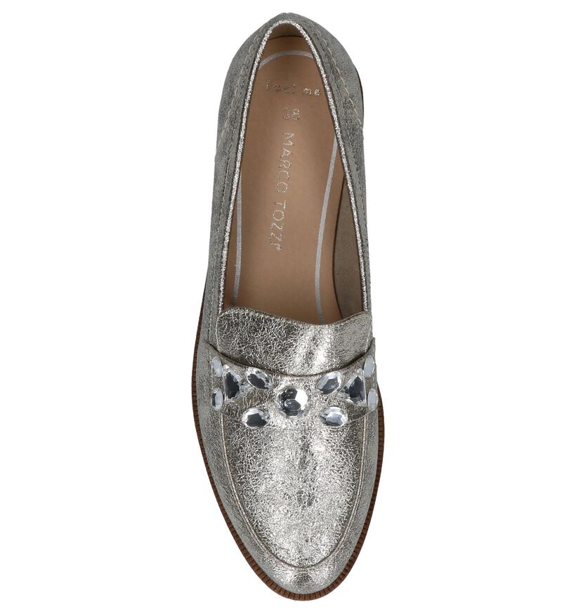 Marco Tozzi Chaussures slip-on en Or en simili cuir (214454)