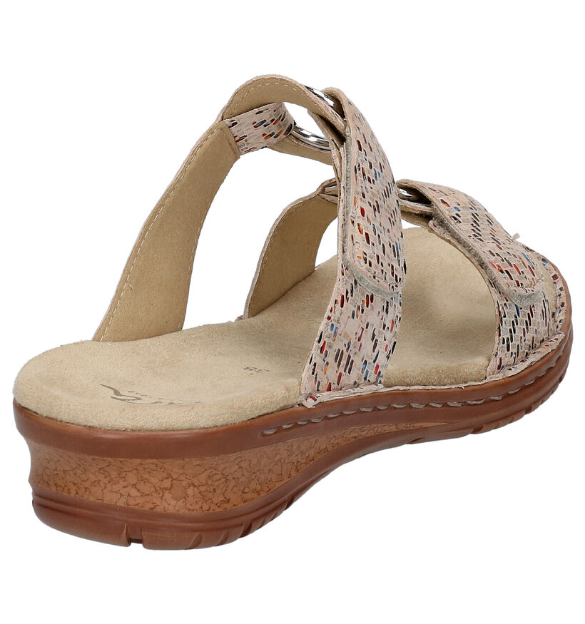 Ara Hawaii Bronze Slippers in stof (307693)