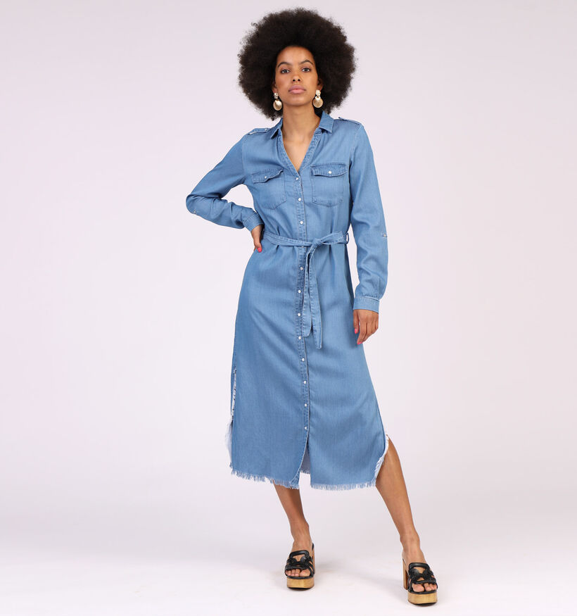 Vila Soramis Robe chemise en Bleu (311730)