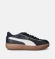 Puma Club Klassika Baskets en Noir pour femmes (350412) - pour semelles orthopédiques