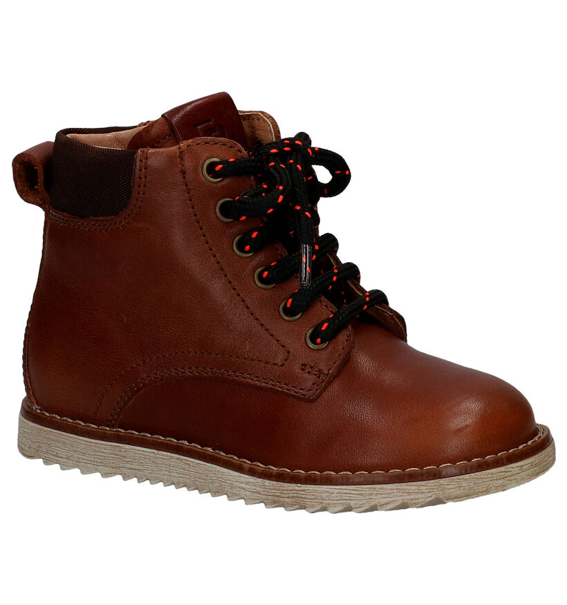 FR By Romagnoli Cognac Boots in leer (282922)