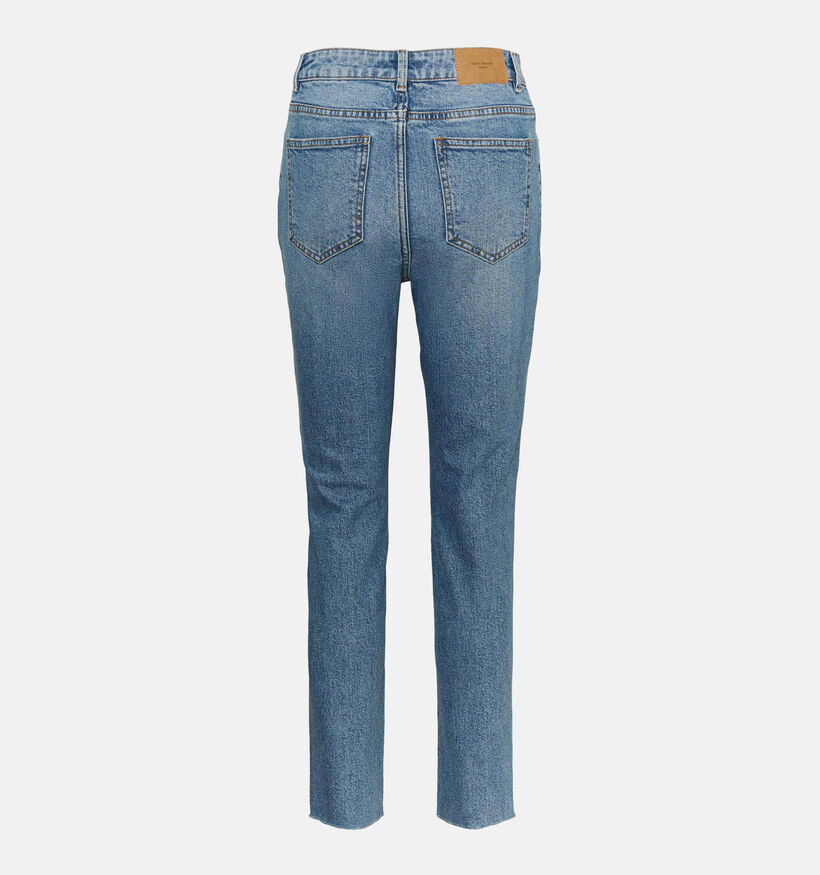 Vero Moda Brenda HR Straight A Cut Jeans en Bleu L32 pour femmes (334578)