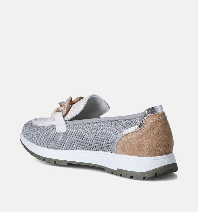 Regarde le Ciel Eloida Chaussures sans lacets en Gris pour femmes (354784) - pour semelles orthopédiques