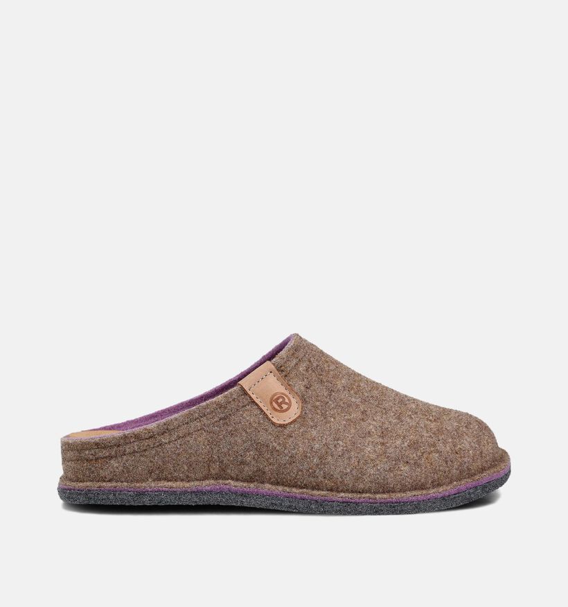 Rohde Lucca Bruine Pantoffels voor Steunzolen voor dames (364825) - geschikt voor steunzolen