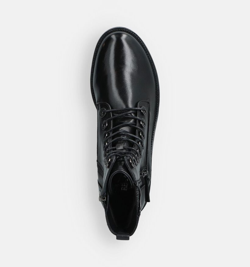Regarde le Ciel Roxana Zwarte Veterboots voor dames (365544)