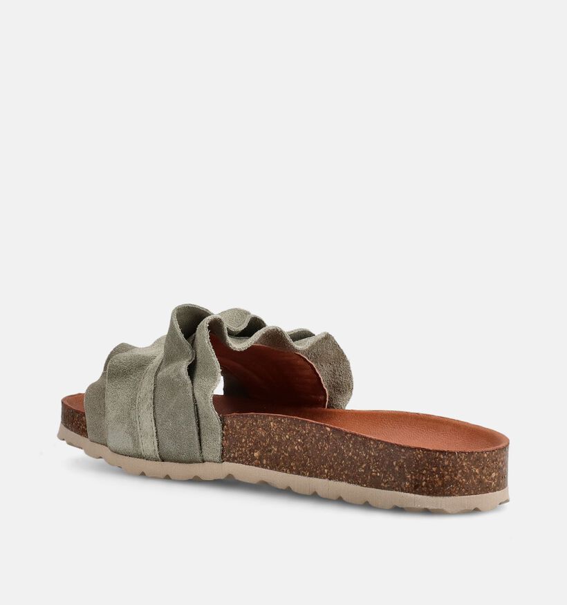 Verbenas Rocio Groene Slippers voor dames (370170)