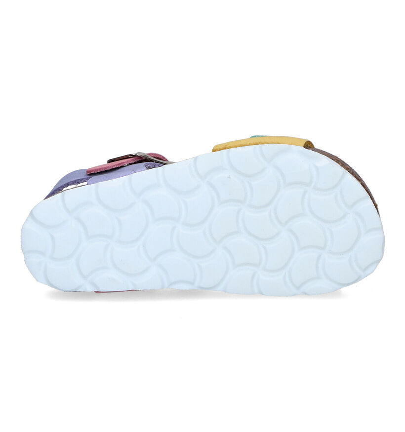Milo & Mila Pastel Sandalen in nubuck (320204)