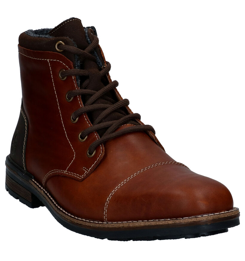 Rieker Chaussures hautes en Cognac pour hommes (331758)